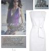 Independent WEEKEND magazine June 7th. The Mia Dress featured in Darren Kennedy's Style File